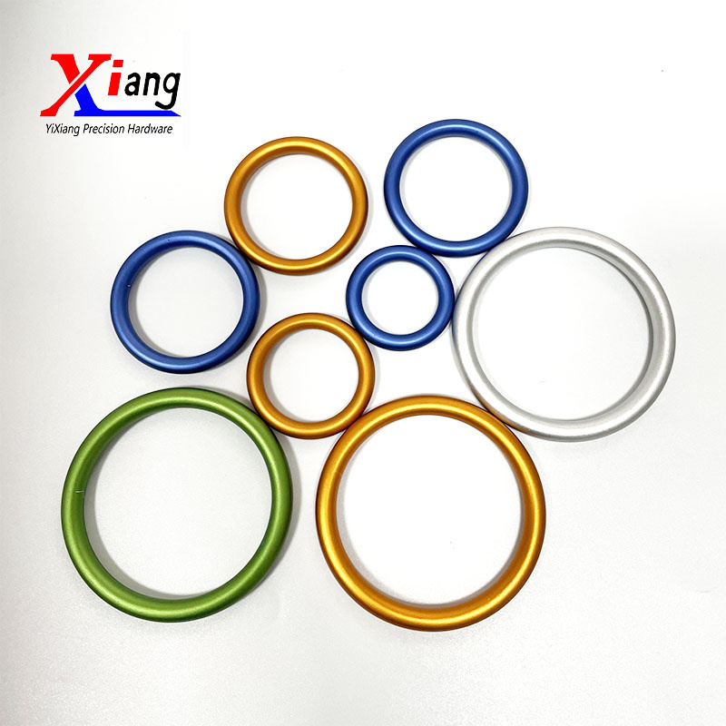 Customized Aluminium Alloy Seamless O Ring for Stylish Clothing, Baby Sling Ring