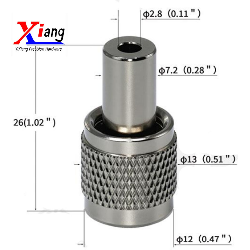 Knurl Head Threaded Ceiling Cable Gripper for Wire Rope Suspension Accessories