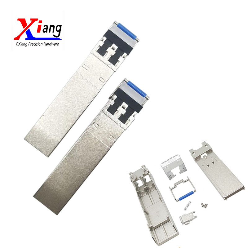 Precision Engineered SFP Dual-Fiber Optical Housing for Network Communication