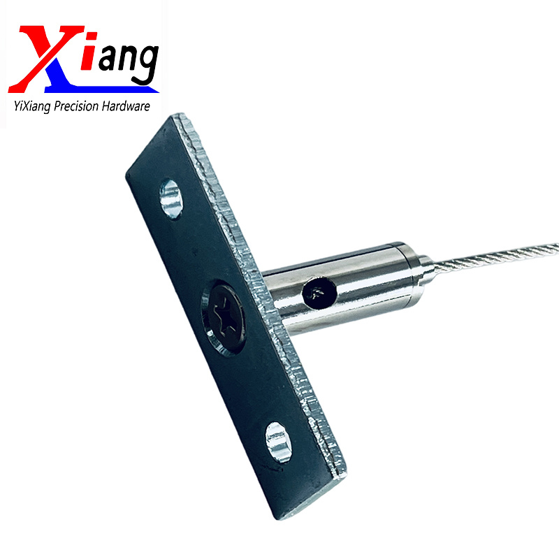 Versatile Cable Gripper with Connection Plate for Secure Panel Suspension