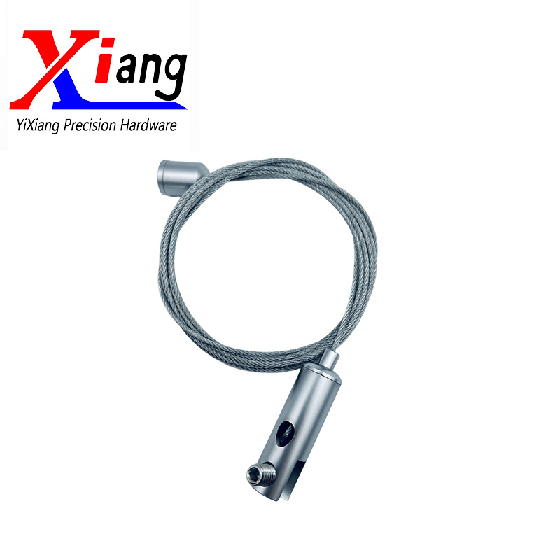 Copper Pearl Cable Gripper Suspension System for Suspended Panel Glass Billboards