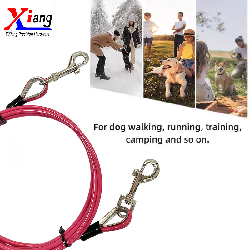 Premium Bite-Resistant Dog Leash with Steel Wire Rope 