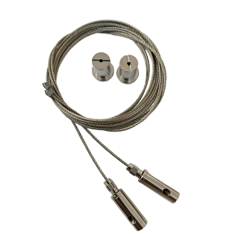 Cable Gripper Clips Lighting Fixture Suspension Kit, cable hanging Metal Machining