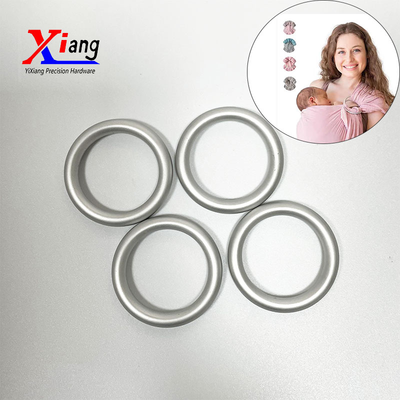 Durable Custom Size Seamless Welding Rings Metal Buckles for Baby Carrier Sling