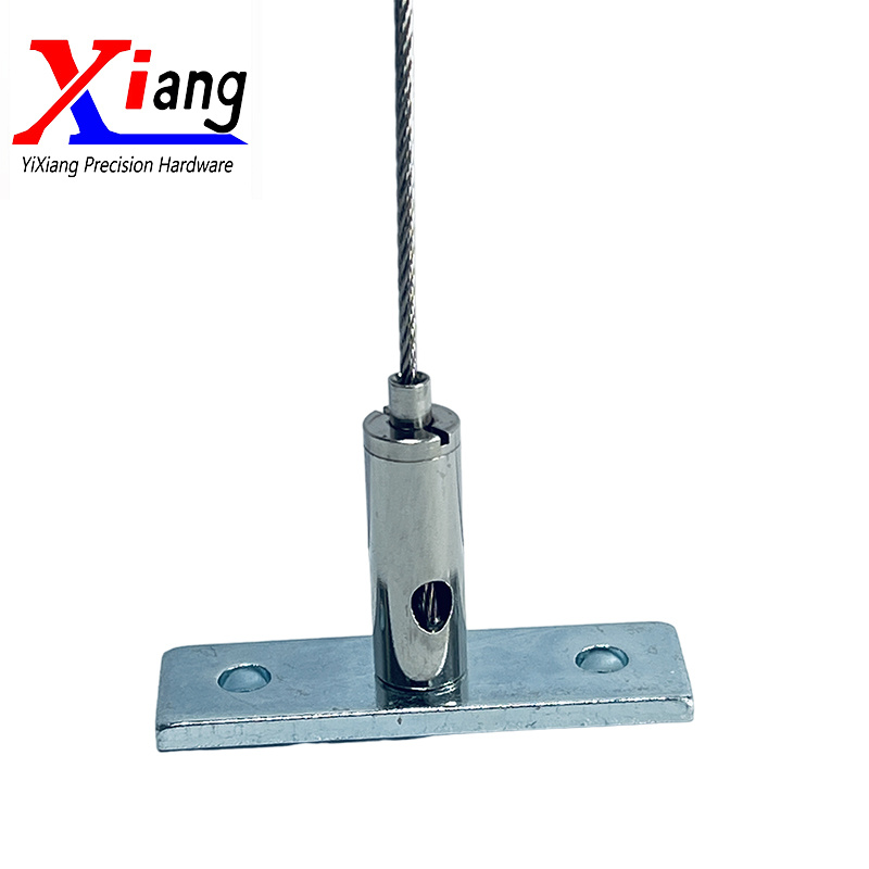 Versatile Cable Gripper with Connection Plate for Secure Panel Suspension