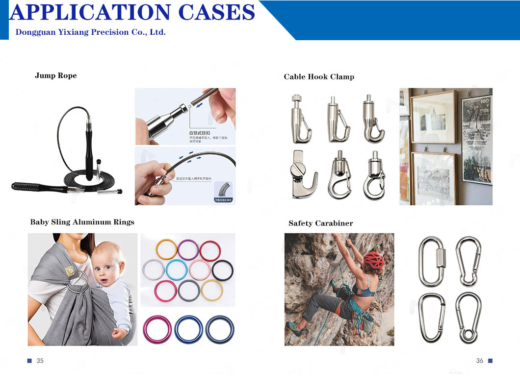 Yixiang Looping Cable Gripper Hanging Wire Rope Systems for fixed Hanging System Components