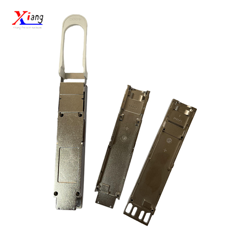 400G QSFP Optical Module Housing Zinc Alloy Die Casting SFP Shell for Optical Module