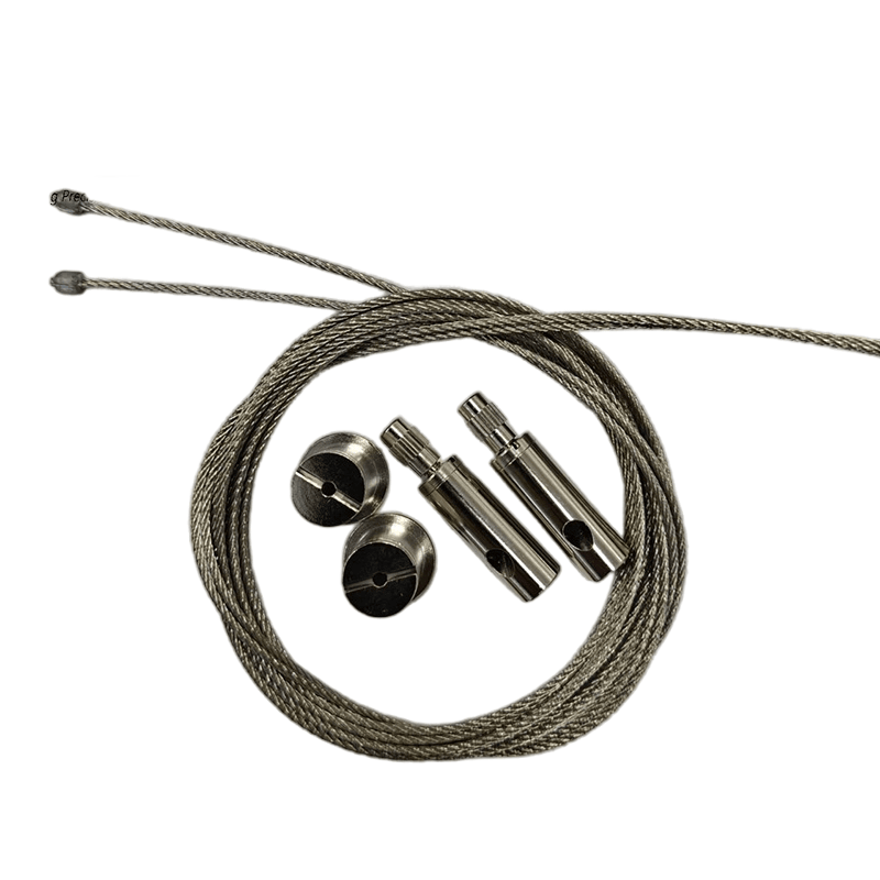 Cable Gripper Clips Lighting Fixture Suspension Kit, cable hanging Metal Machining