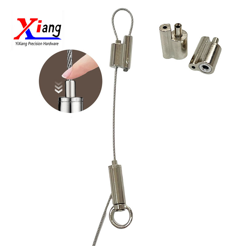 Zinc Alloy Two Way Loop Gripper Aircraft Cable Looping Grippers