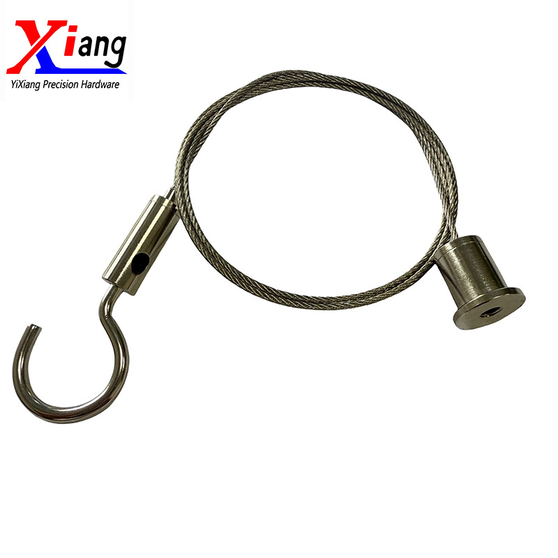 Wire Rope Clamps And Metal Hook for Ceiling Installation Systems