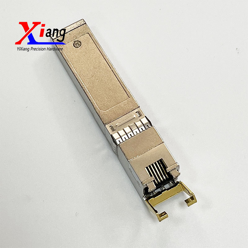 Durable Die Cast 10g SFP-T RJ45 Housing for Optical Networking