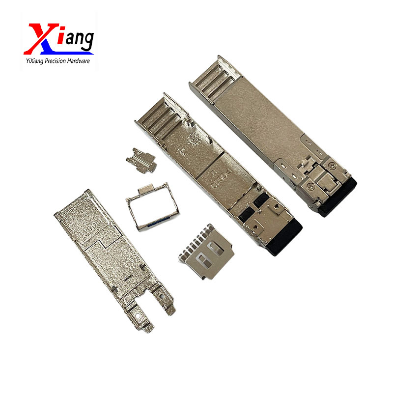 YiXiang SFP Optical Module Housing - Precision Die-Casting Hardware Parts Kit