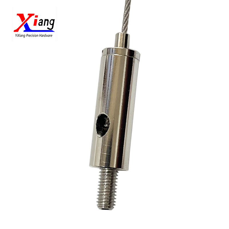 Yixiang Nickel-Plated Thread Adjustable Cable Gripper for Lighting Fixture