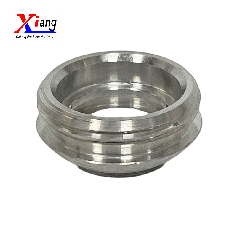 YIXIANG Aluminum Accessories CNC Machining Anodized Natural Color Precision Aluminum Parts