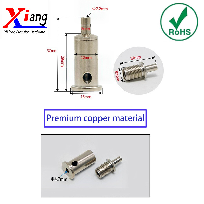 Yixiang Lighting Suspension Accessories Adjustable Brass Cable Gripper for Ceiling Lamp