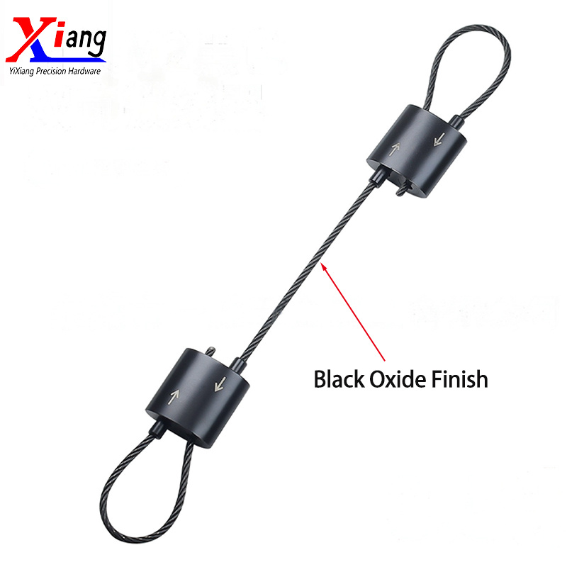 Yixiang Two Way cable Glamp, Loop Cable Gripper Suspension Kit for Signage