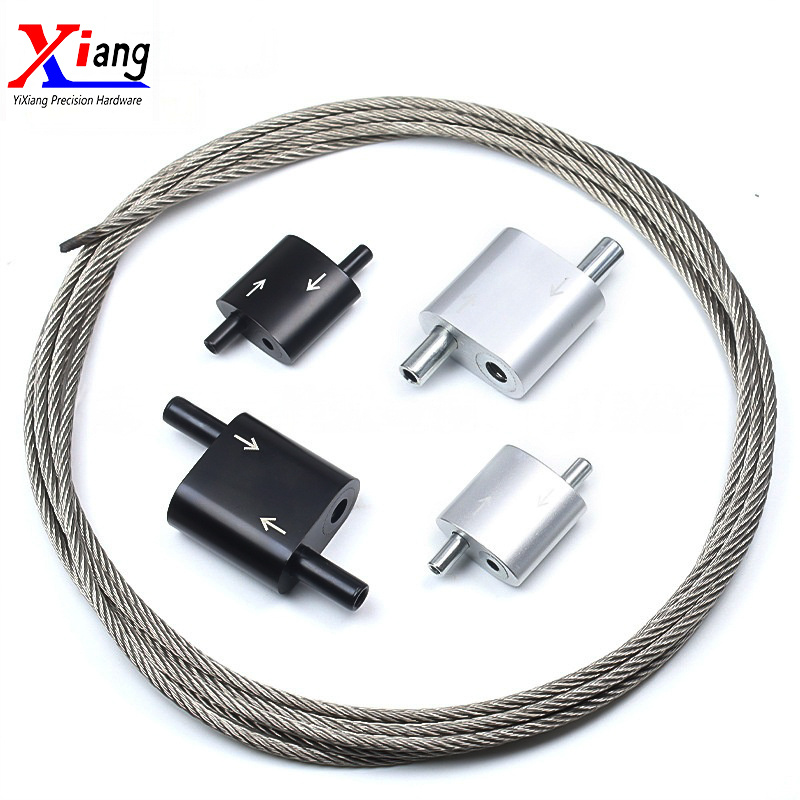 Yixiang Two Way cable Glamp, Loop Cable Gripper Suspension Kit for Signage