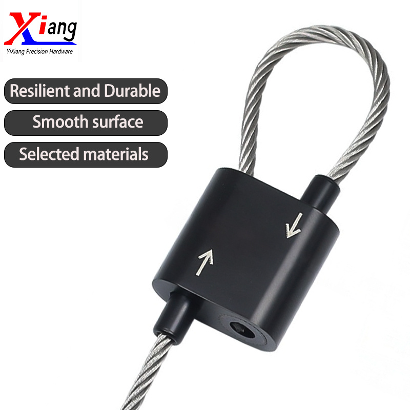 Yixiang Two Way cable Glamp, Loop Cable Gripper Suspension Kit for Signage