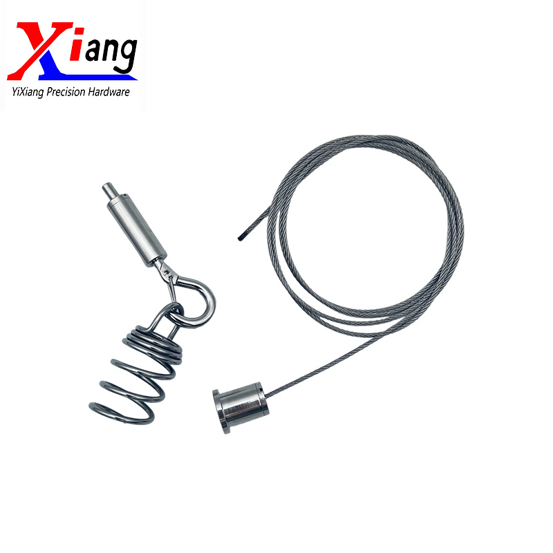 Yixiang Copper Cable Gripper with Stainless Steel Spring Suspension Kit for Acoustic Panels
